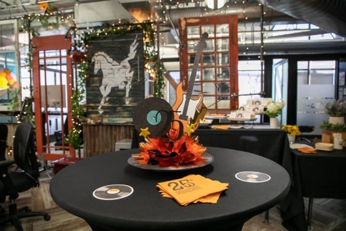 An interior shot of Event Space