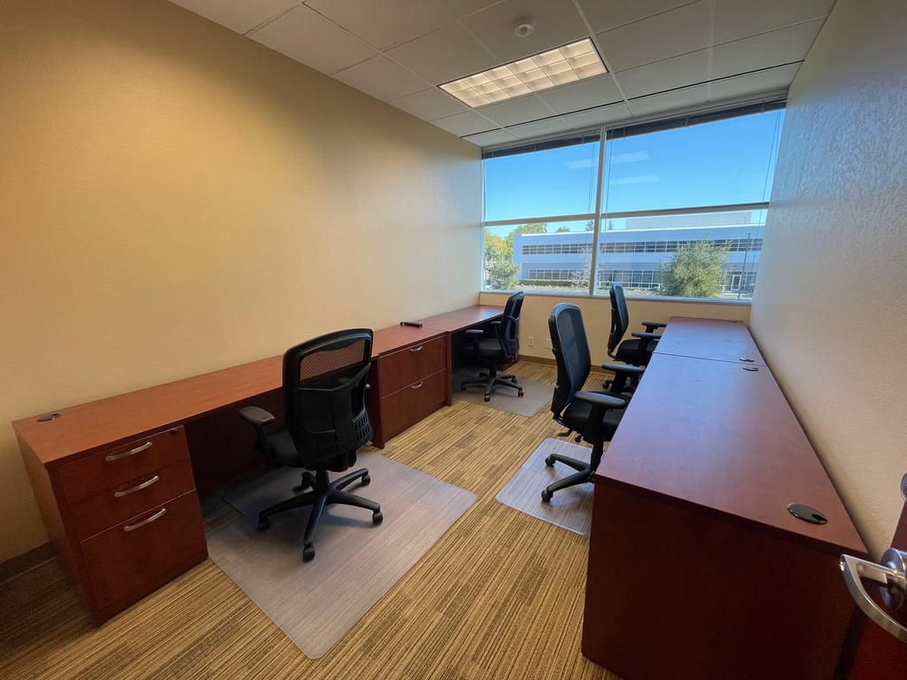 An interior shot of Dedicated Desk Day Pass