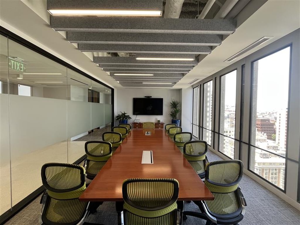 An interior shot of Bay Bridge Room