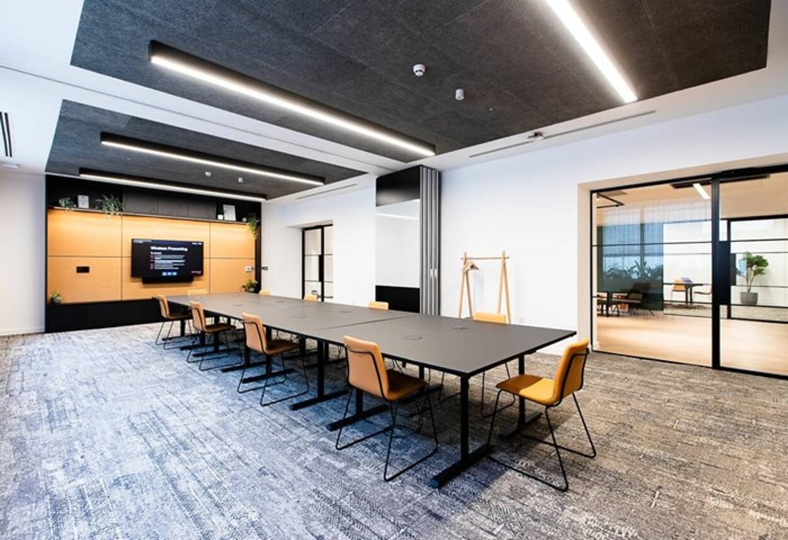 An interior shot of Room 1 + 2