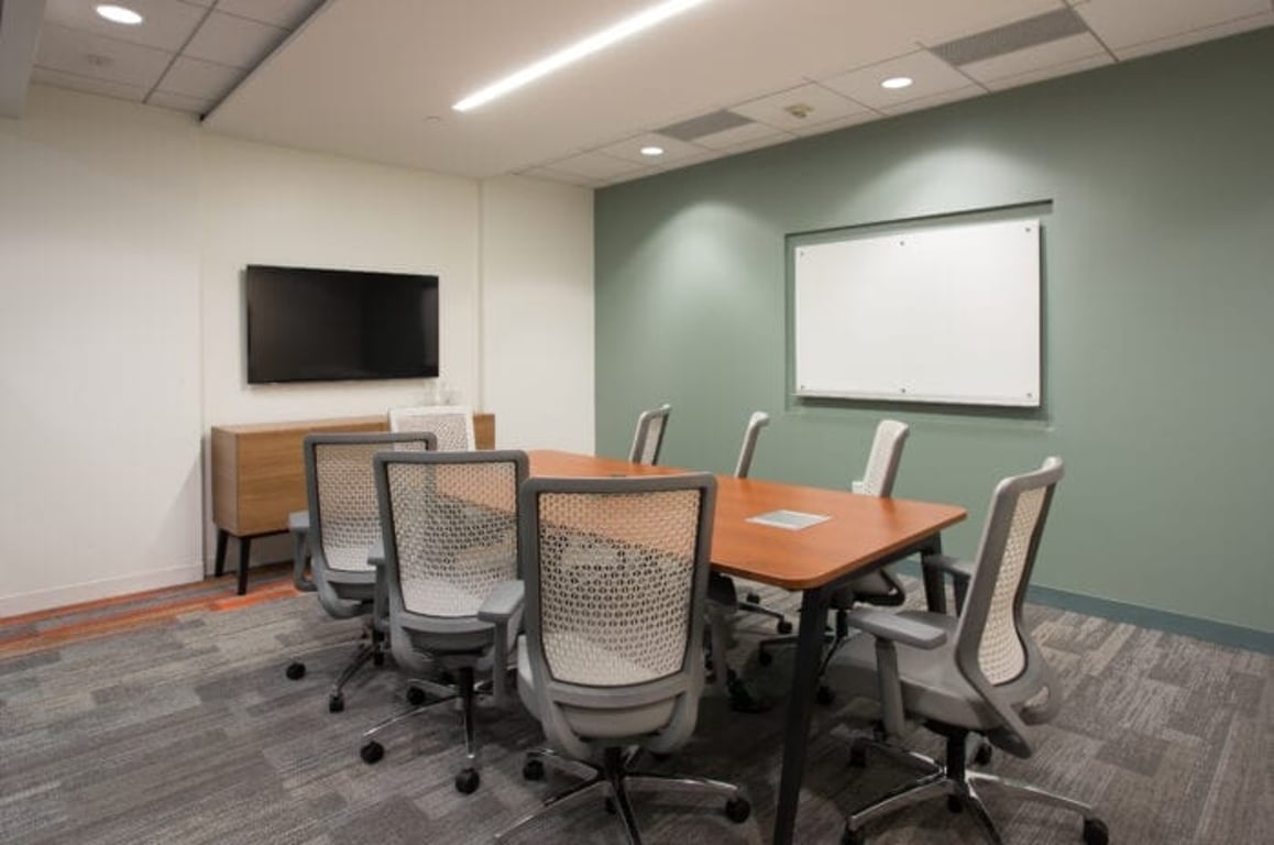 An interior shot of 8 Person Meeting Room - Pacific