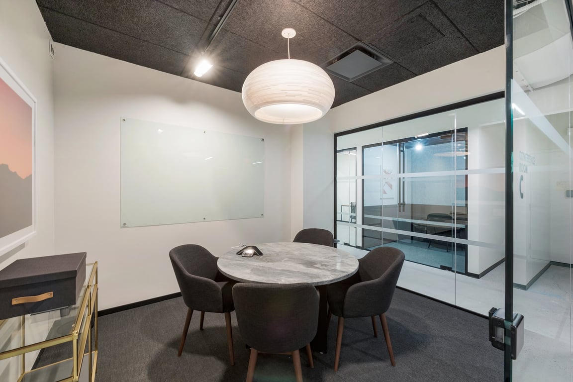 An interior shot of Conference C
