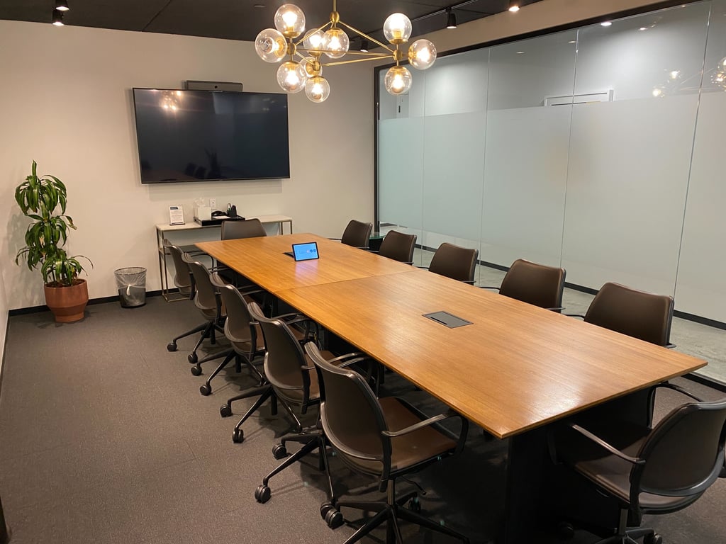 An interior shot of Conference A