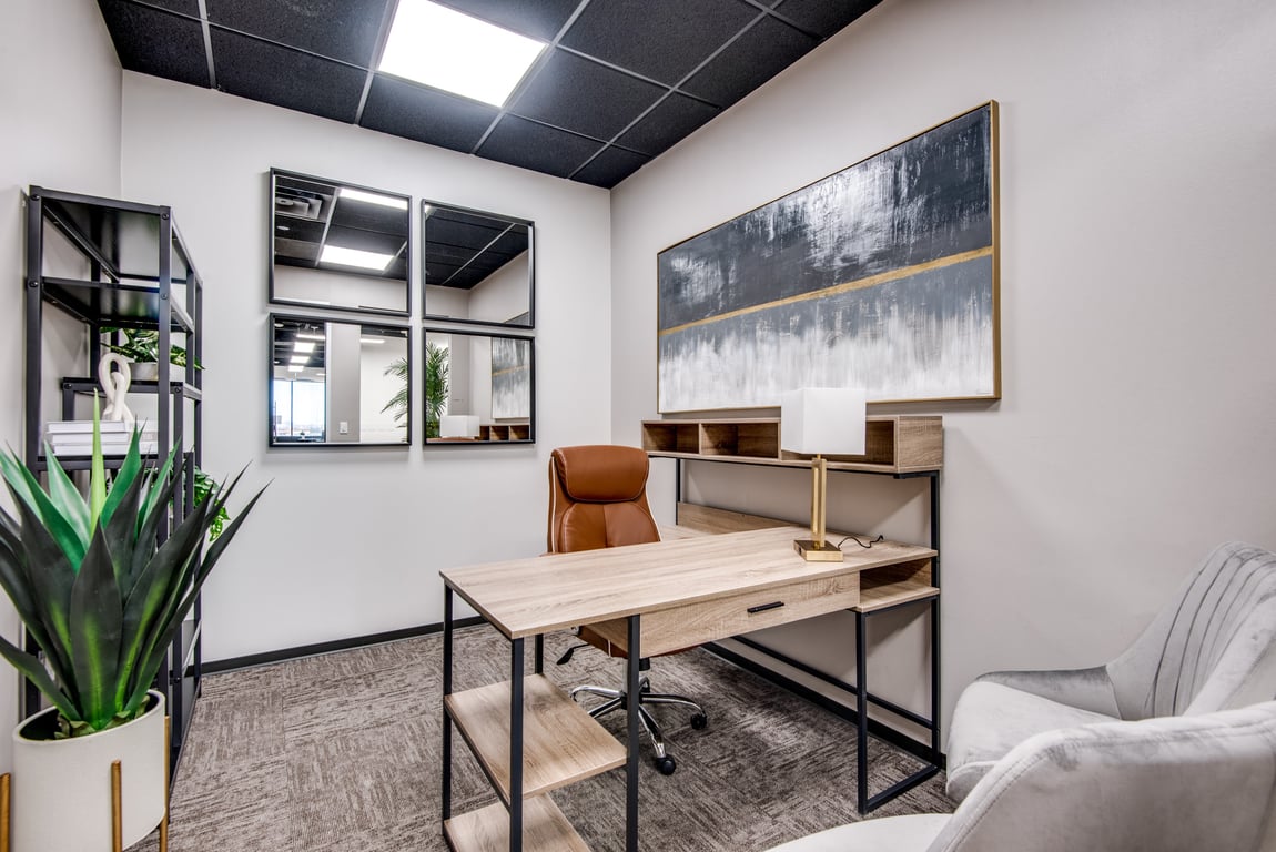 An interior shot of Private Day Office