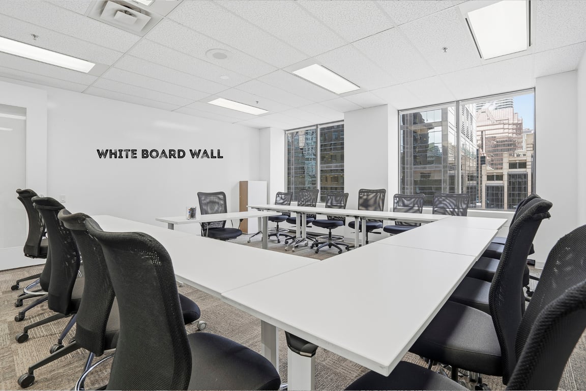 An interior shot of #27 Training/Meeting/Classroom