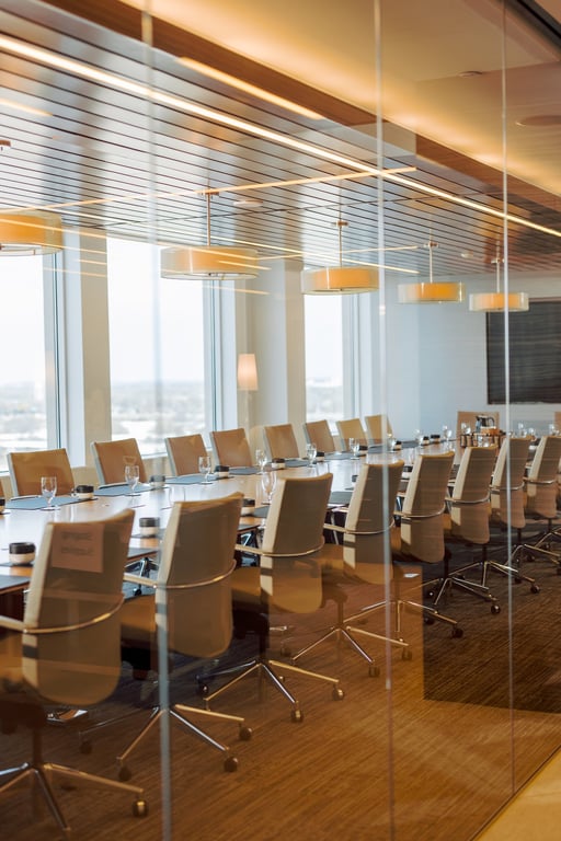 An interior shot of Skyline Boardroom - 11th Floor
