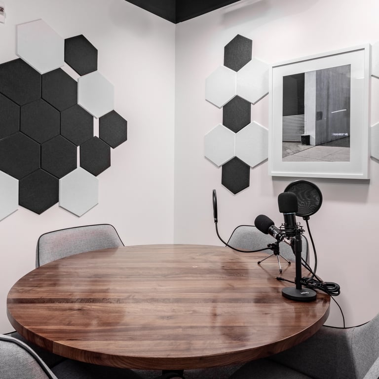 An interior shot of Conference B