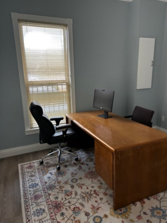 An interior shot of Private Office