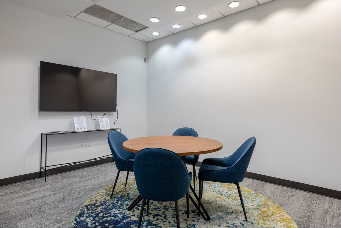 An interior shot of Huddle Room