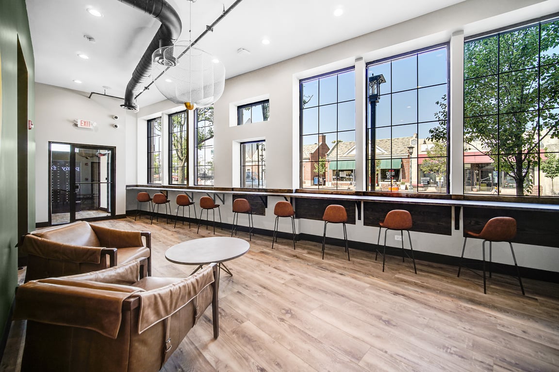 An interior shot of Brick & Mortar - Deerfield