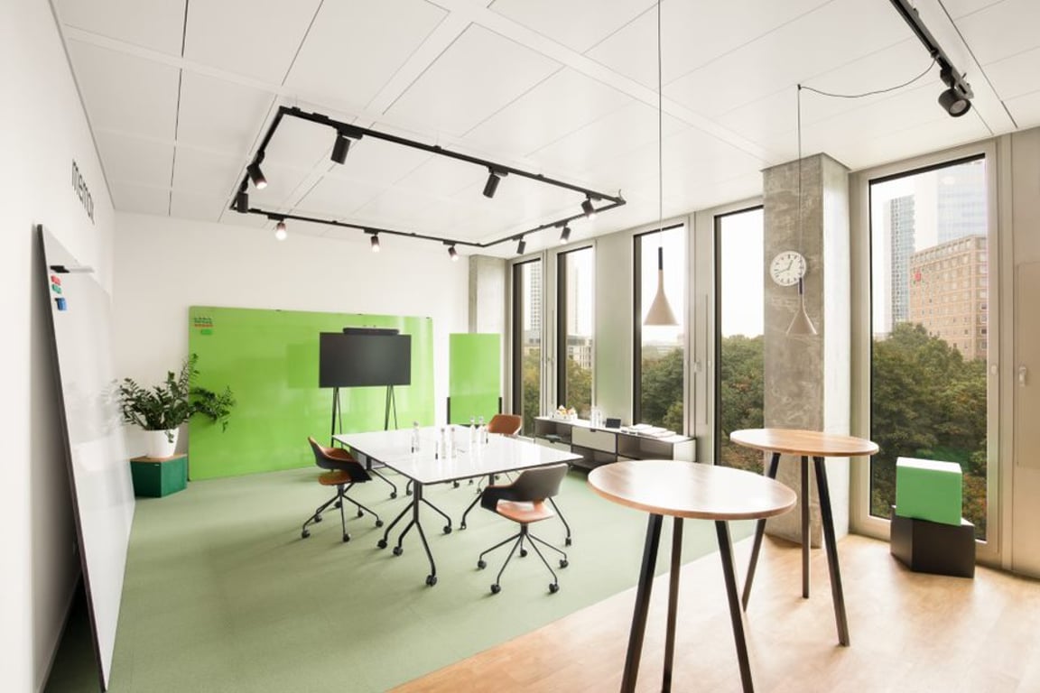 An interior shot of Small Meeting Space 1