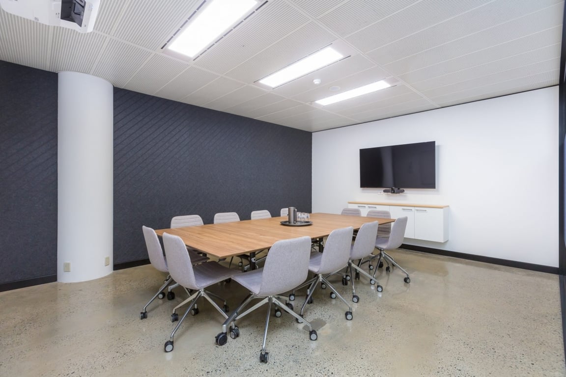 An interior shot of Firetail Boardroom