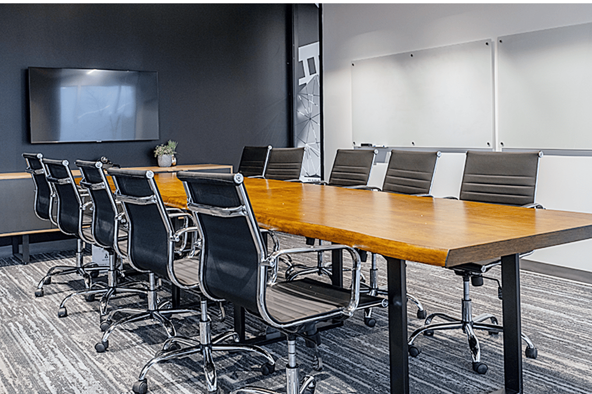 An interior shot of Boardroom