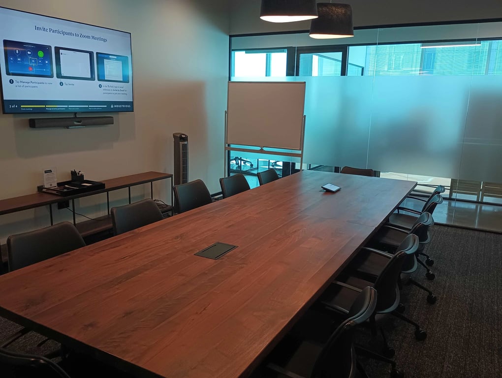 An interior shot of Conf. Room A