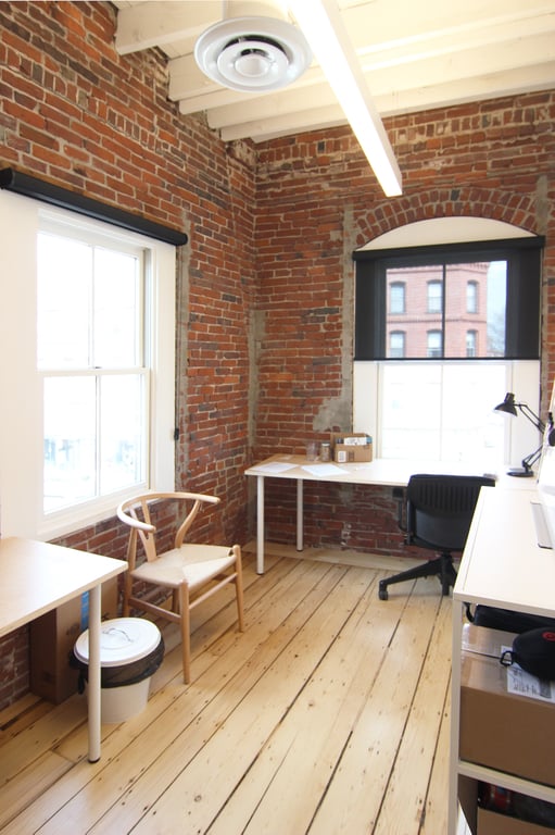 An interior shot of Office 303
