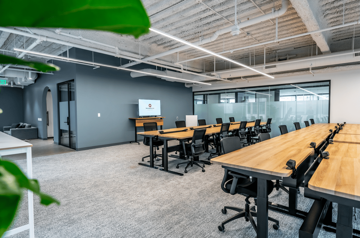 An interior shot of Atlas Ideation Studio