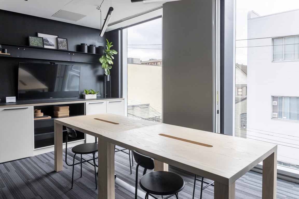 An interior shot of Douglas Boardroom