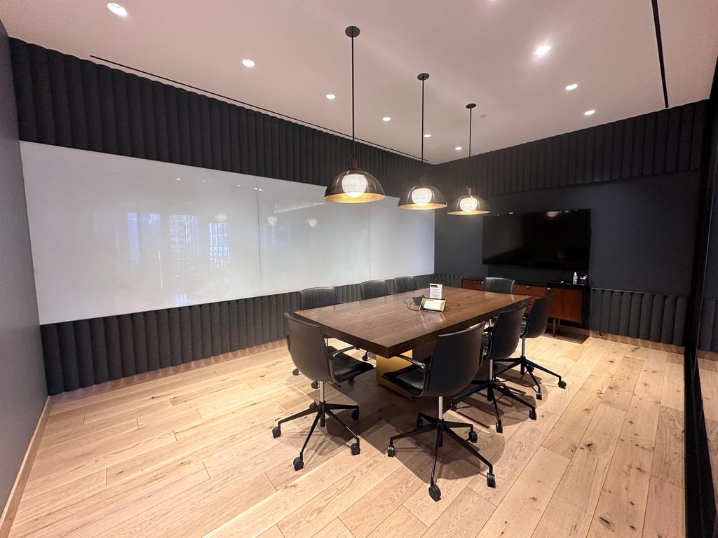 An interior shot of Conference A