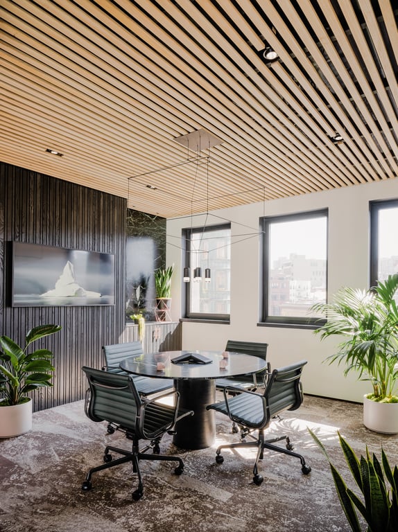 An interior shot of Conference Room 3