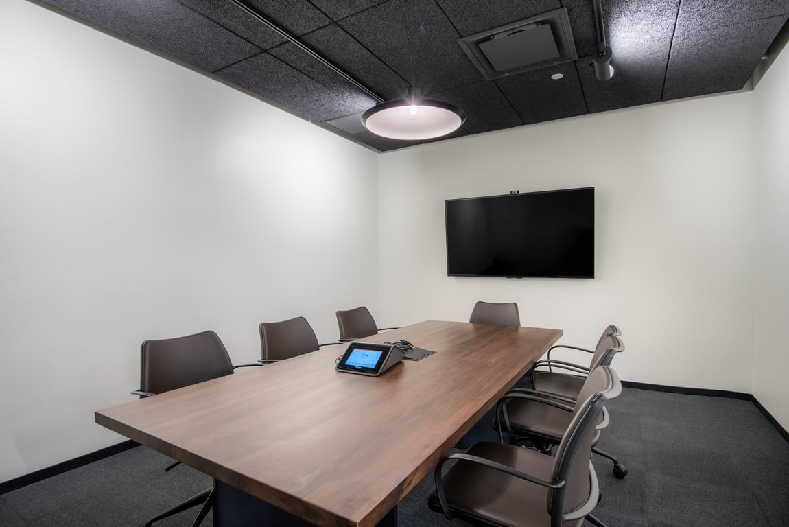 An interior shot of Conf. A - Frosted