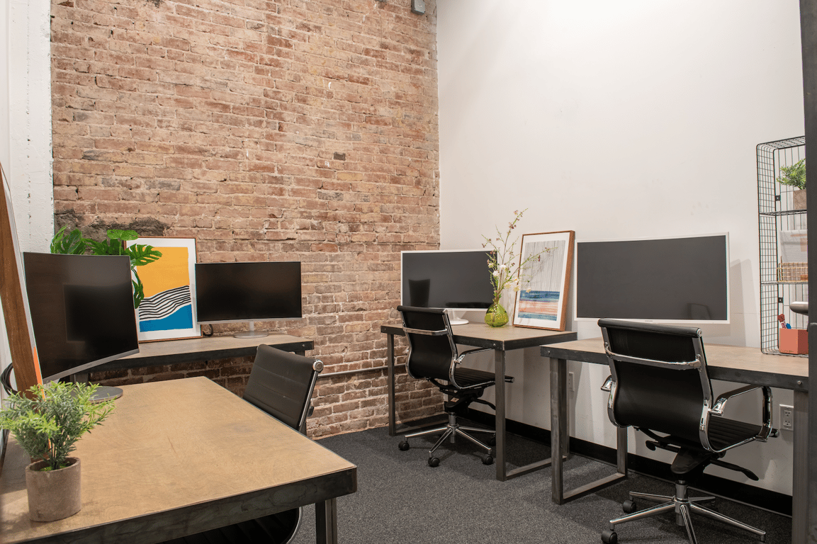 An interior shot of Office 109