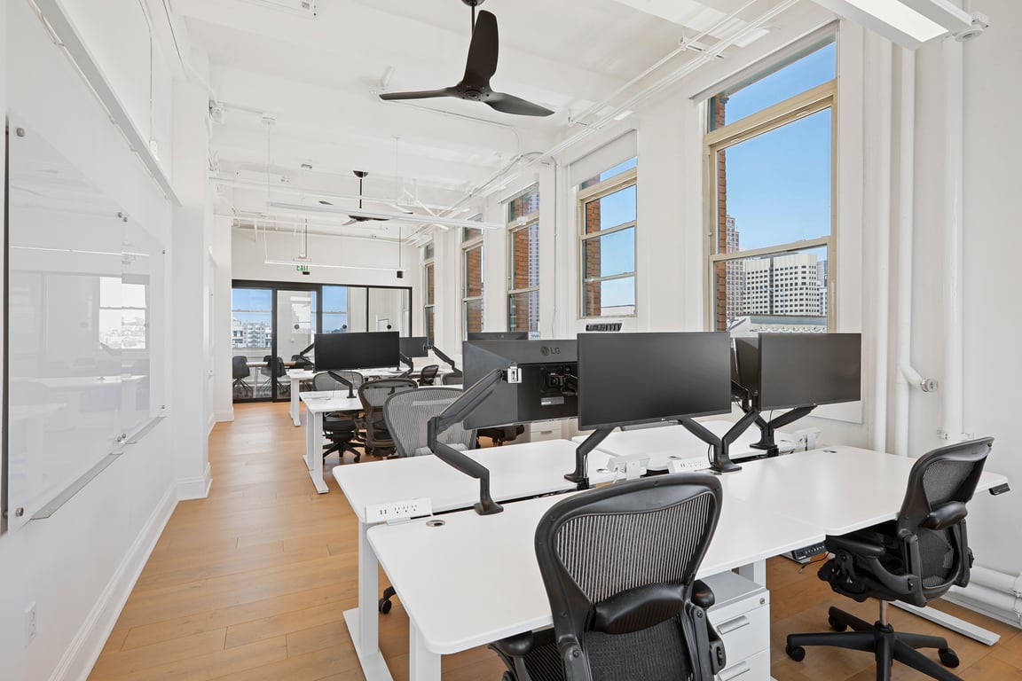 An interior shot of Full Floor Office for 45 People