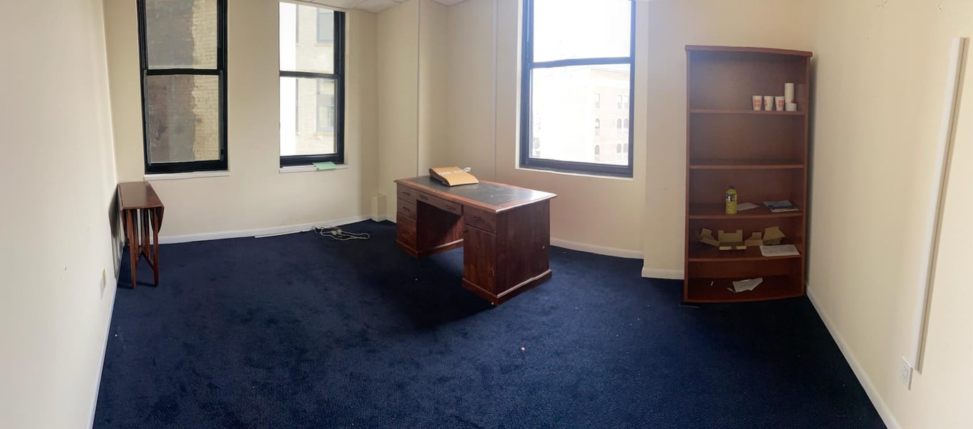 An interior shot of Suite 1