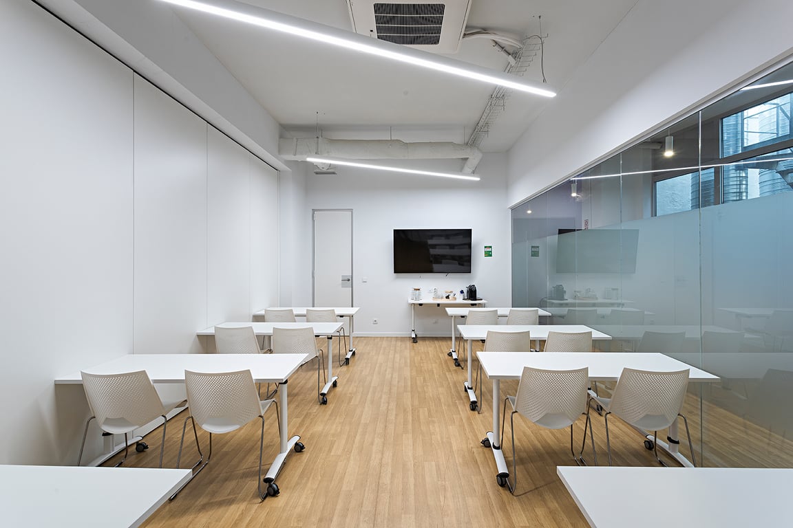 An interior shot of Learn Room