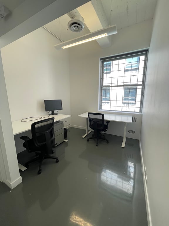 An interior shot of 2 Person Private Office