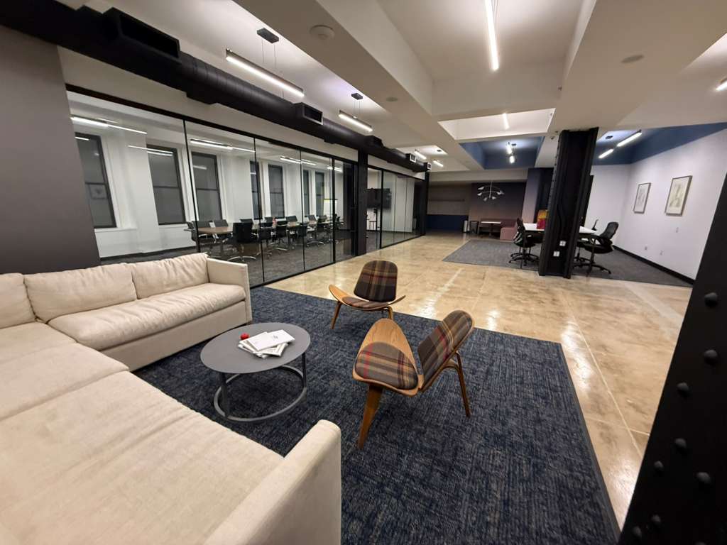 An interior shot of Event Space