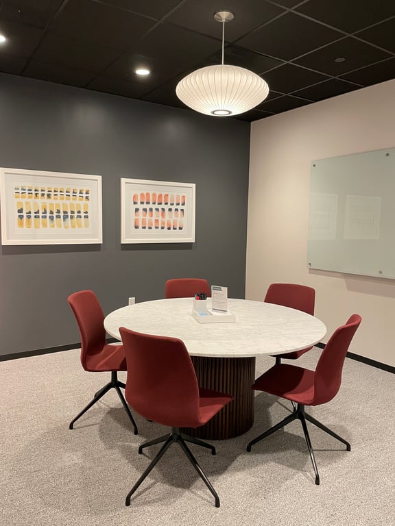 An interior shot of Conference Room E