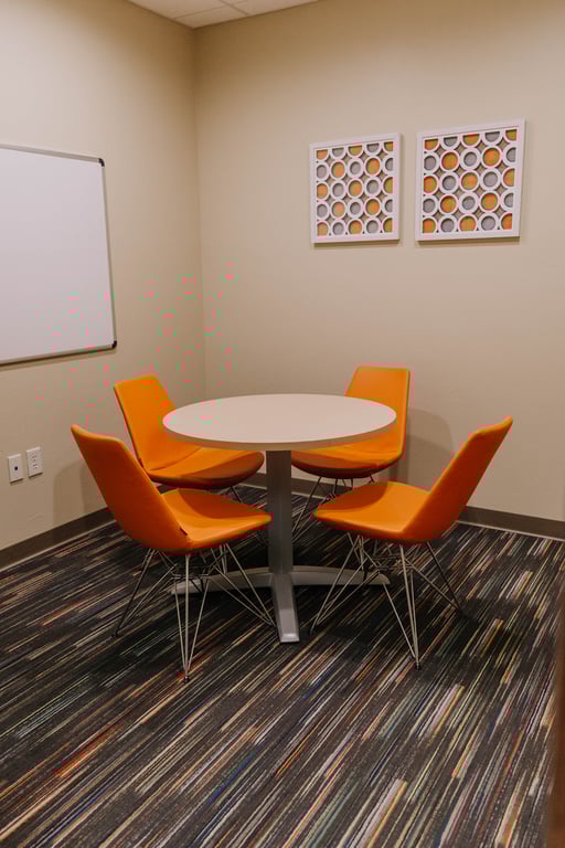 An interior shot of Essential Offices - Edmond