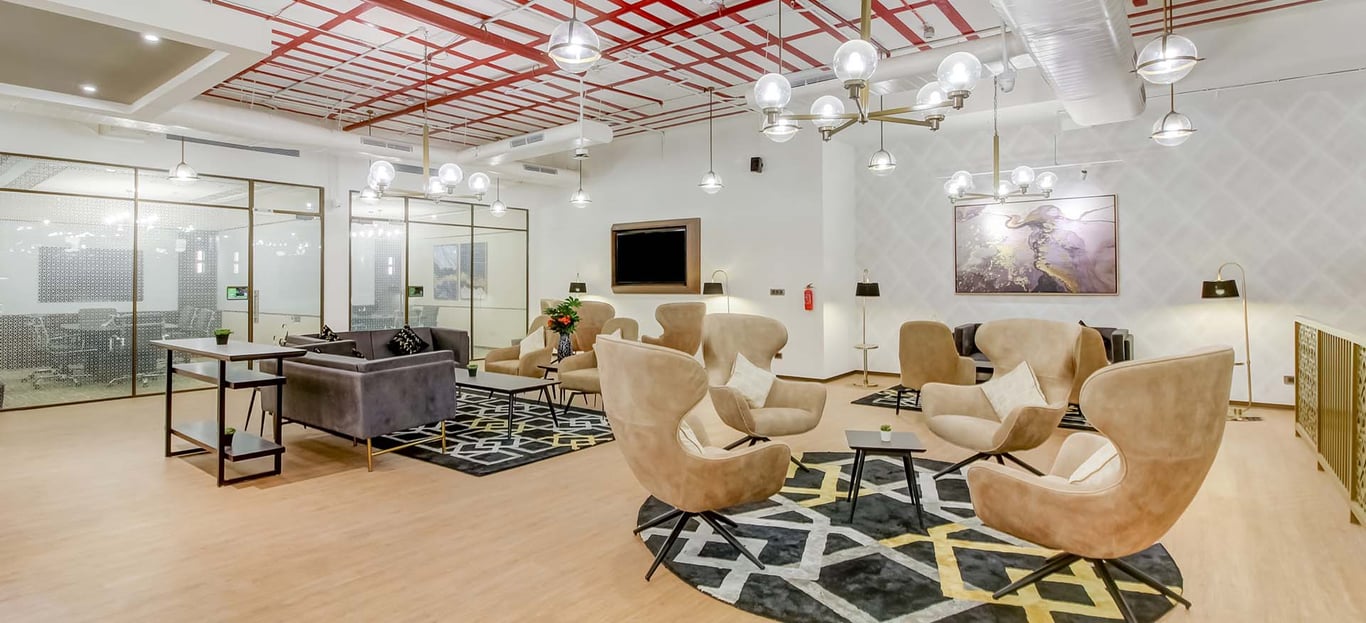 An interior shot of Awfis - Vajram Esteva2
