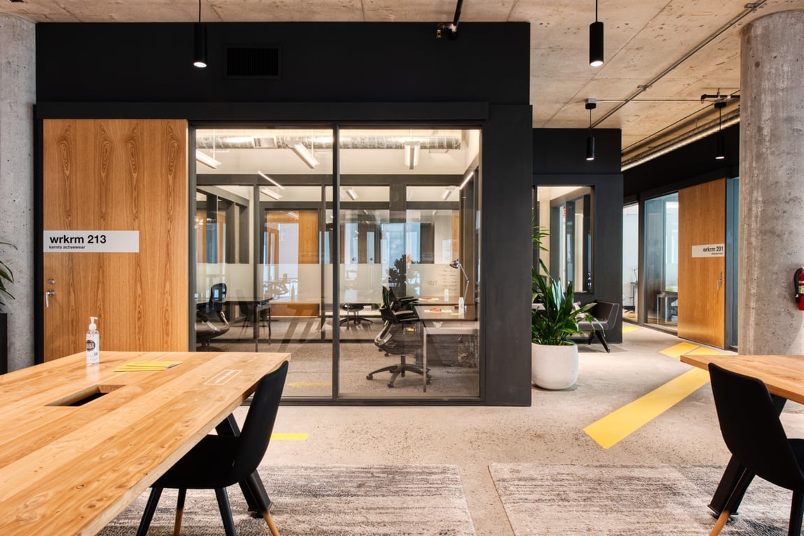 An interior shot of Small Day Office