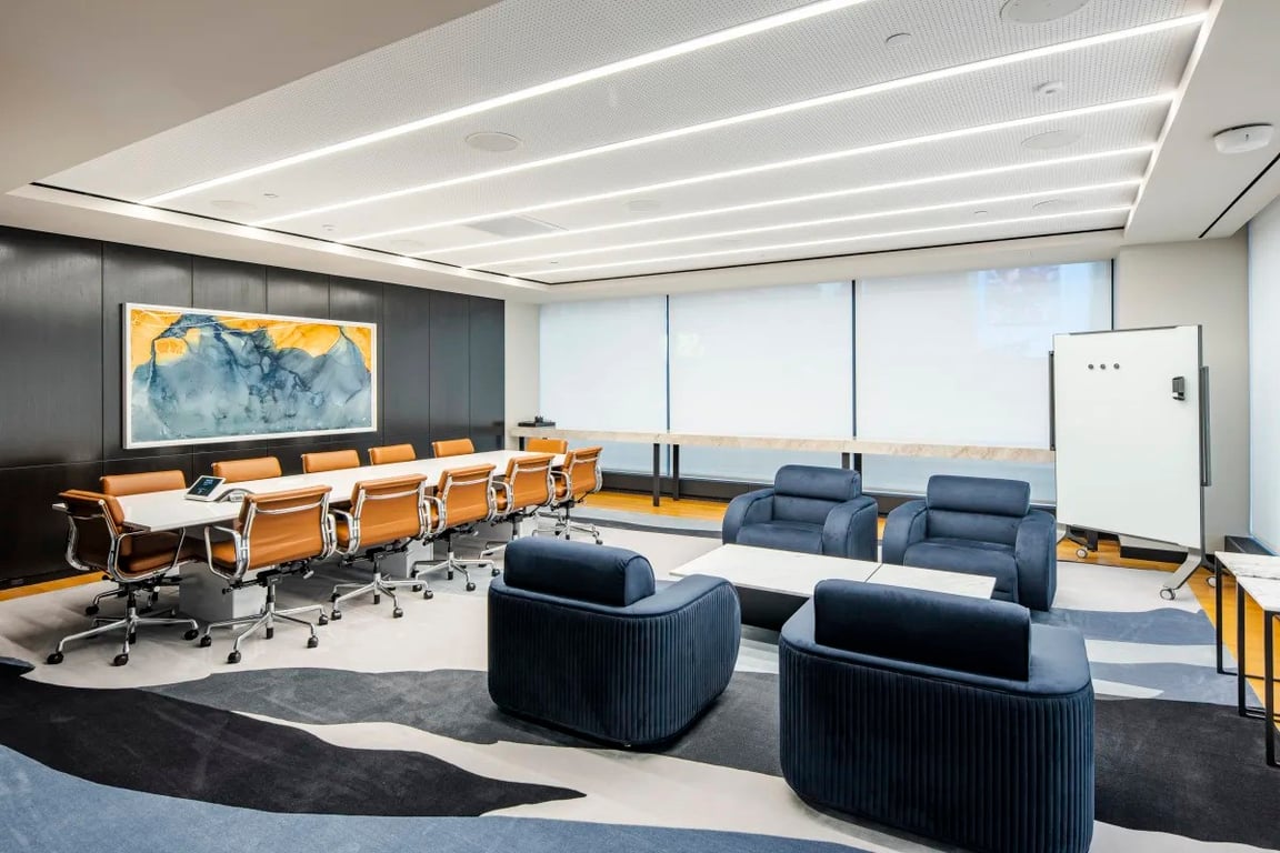 An interior shot of The Pitch Room