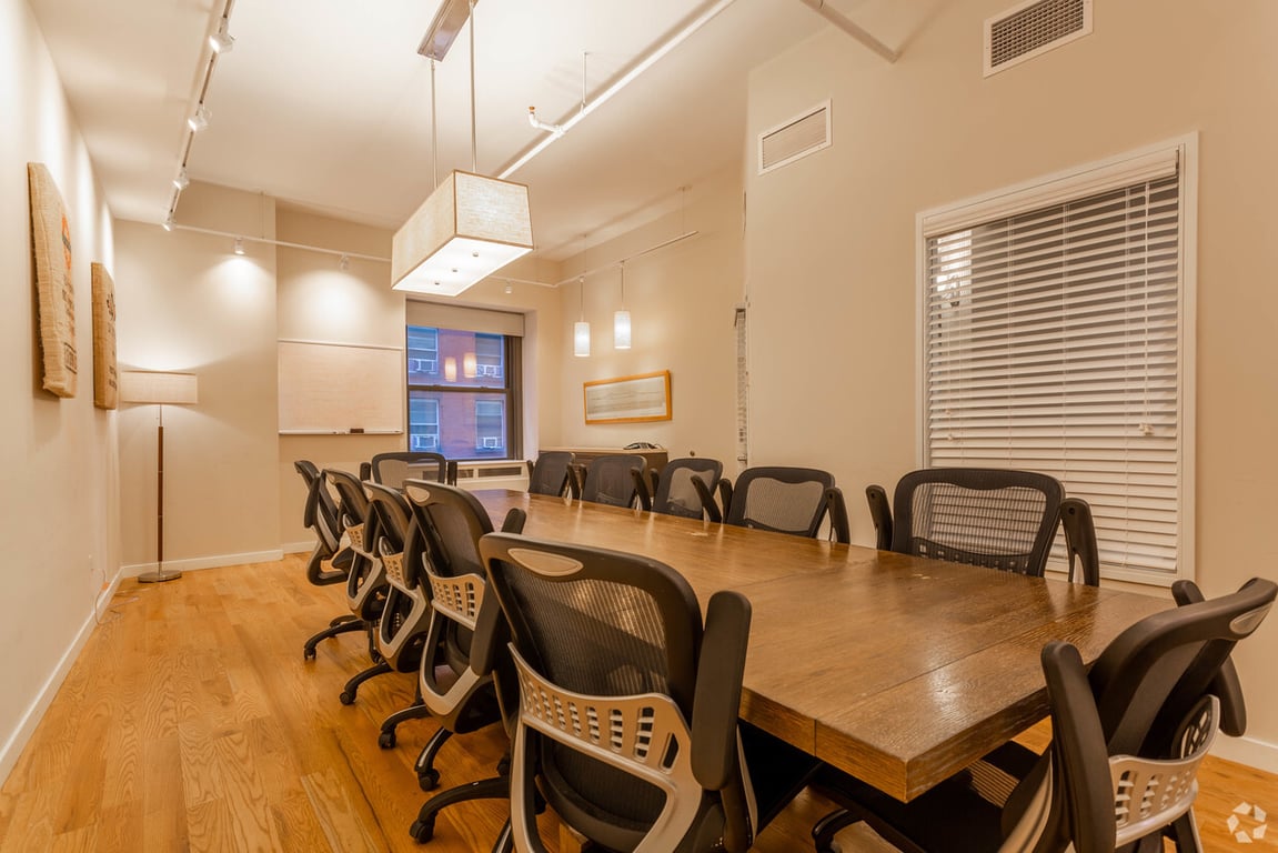 An interior shot of Large Meeting Room