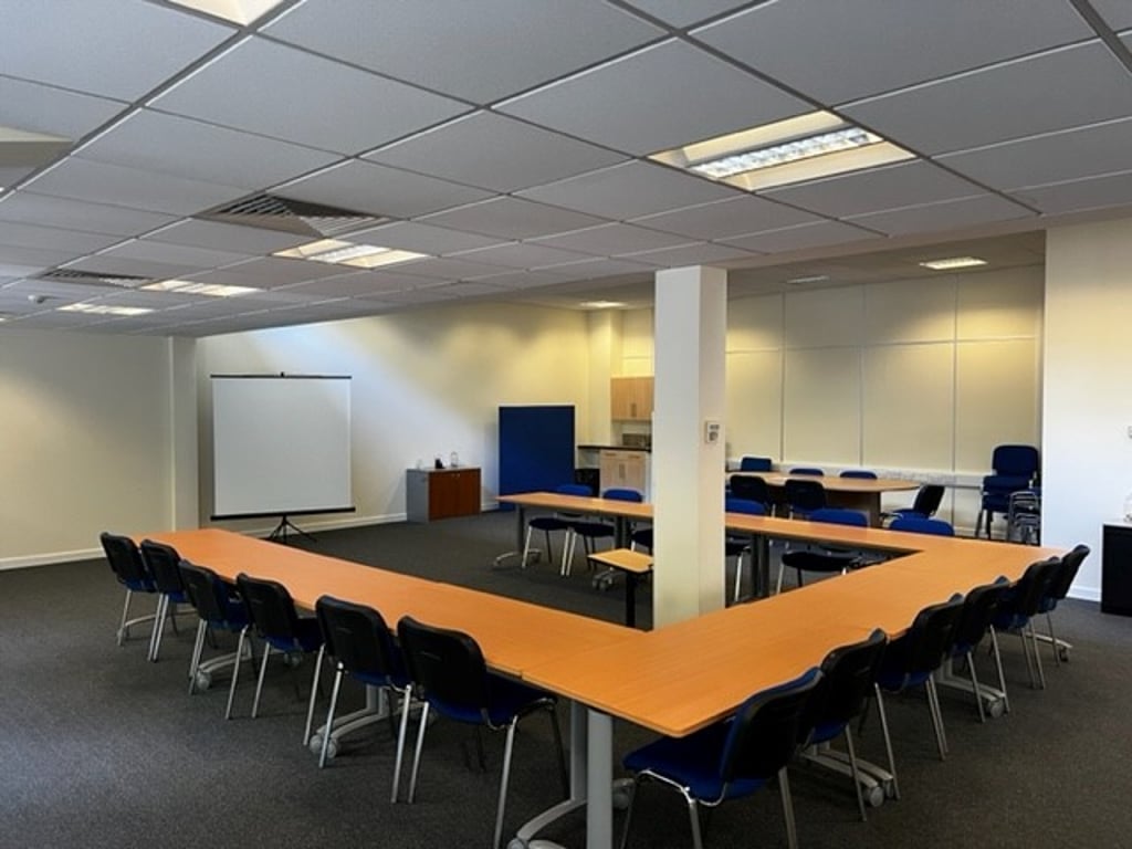 An interior shot of The Boardroom