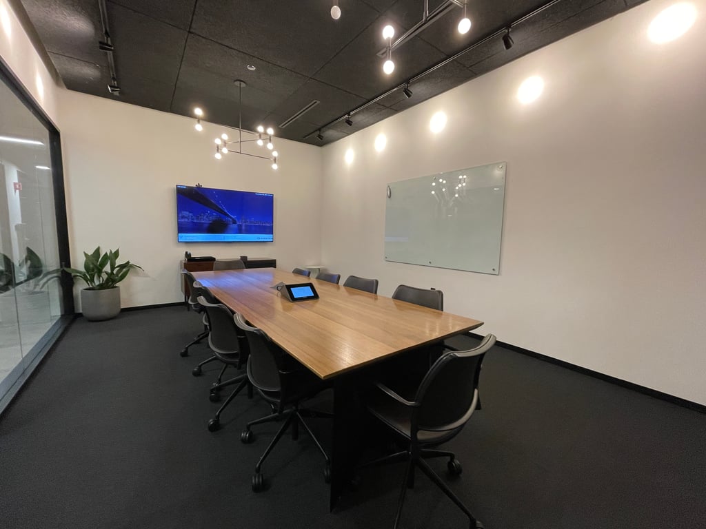 An interior shot of Conference B
