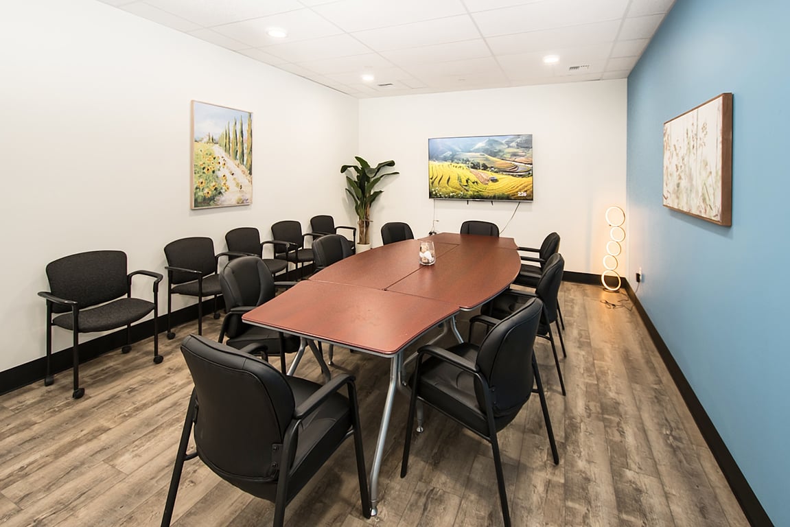 An interior shot of Boardroom