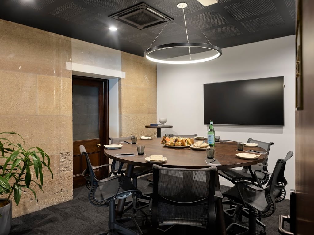 An interior shot of Strategy Space