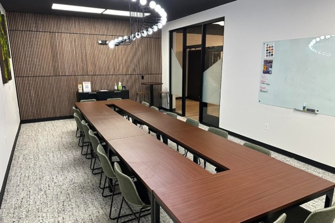 An interior shot of Connect Conference Room
