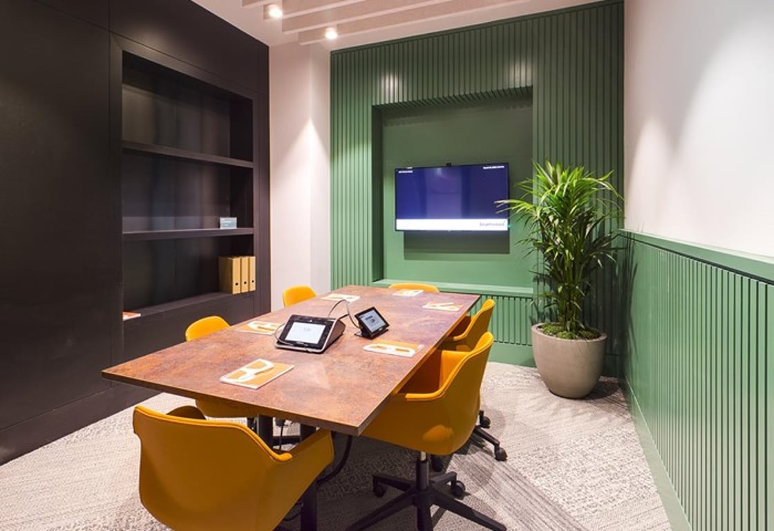 An interior shot of Room 1