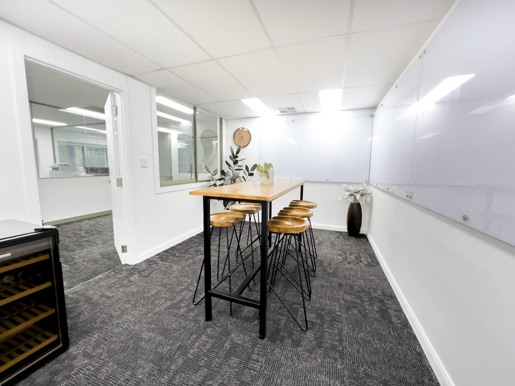 An interior shot of Whiteboard Room