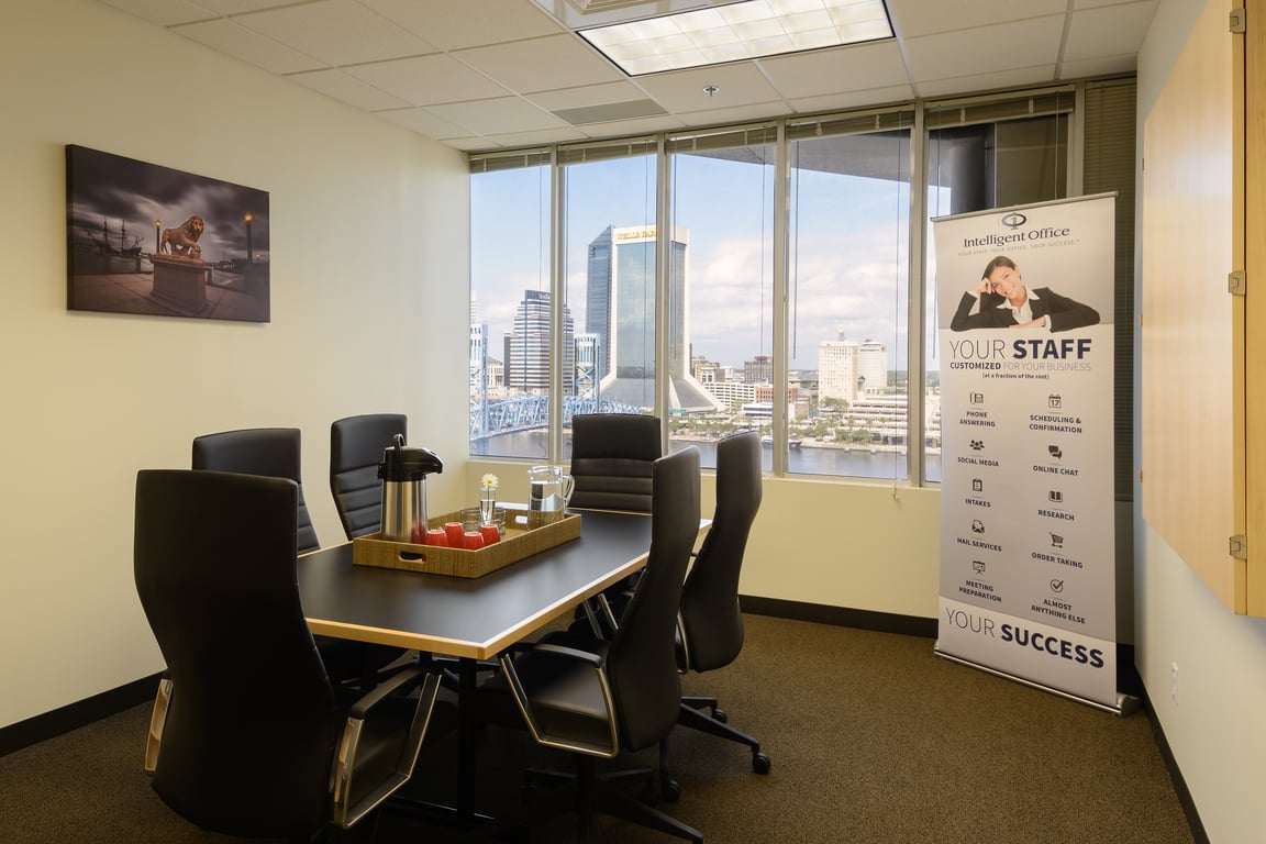 An interior shot of River View Conference Room