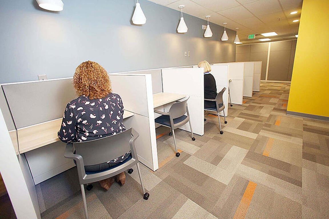 An interior shot of Office Evolution - Carmel