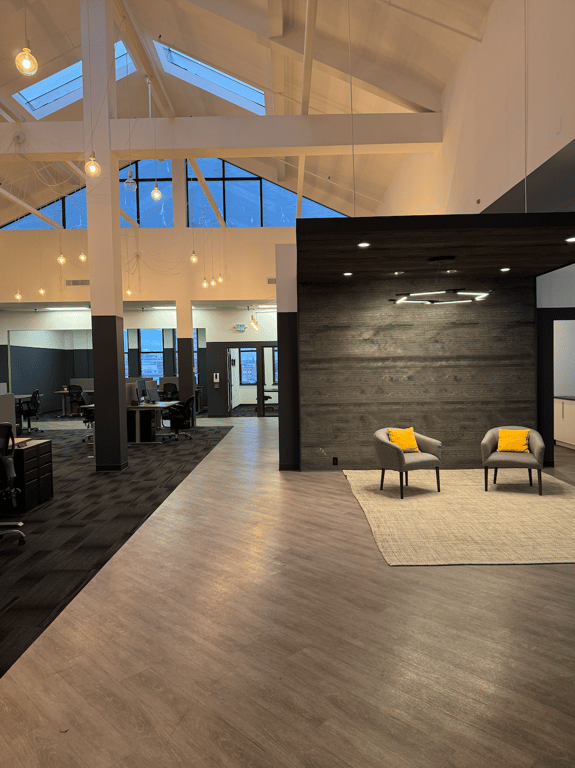 An interior shot of Private Suite 600 - 30 people