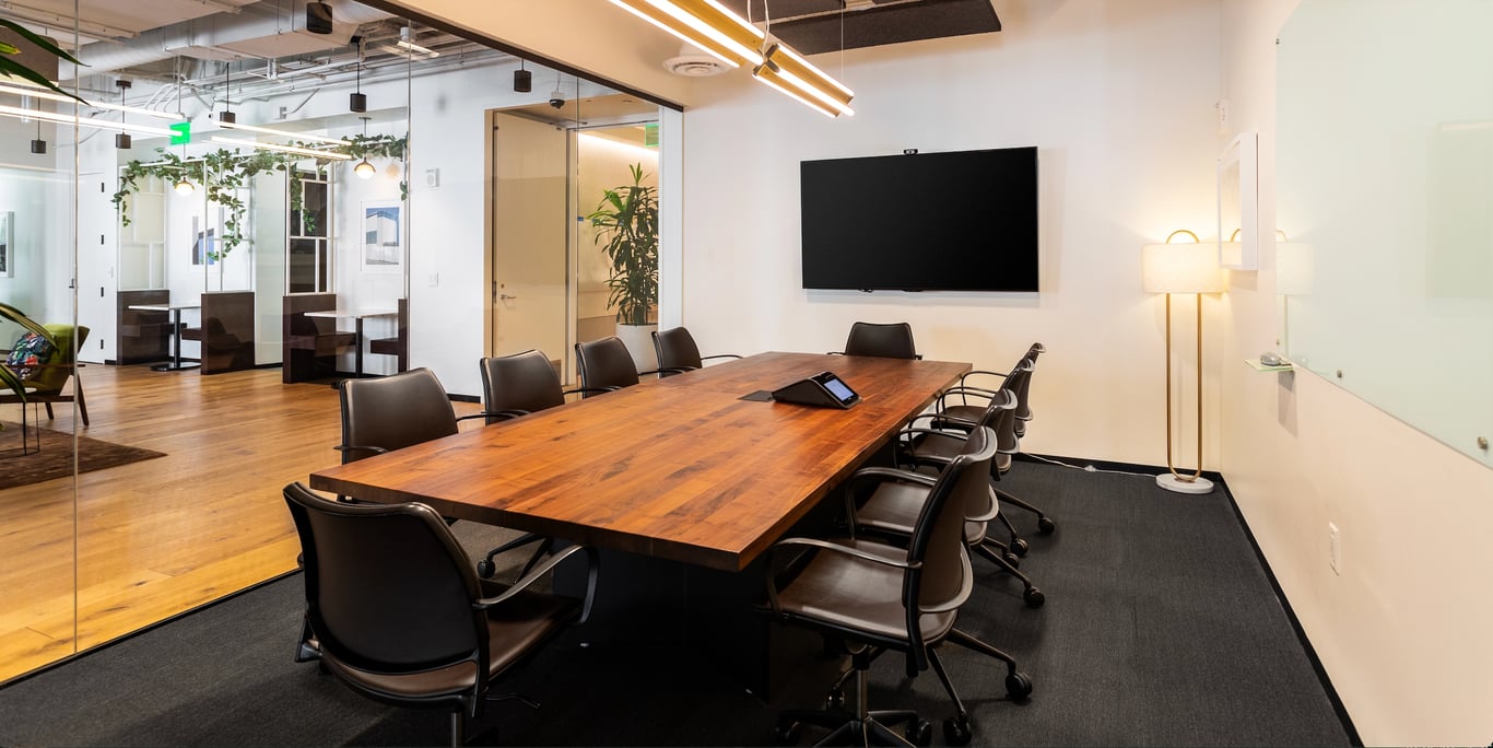 An interior shot of Room E