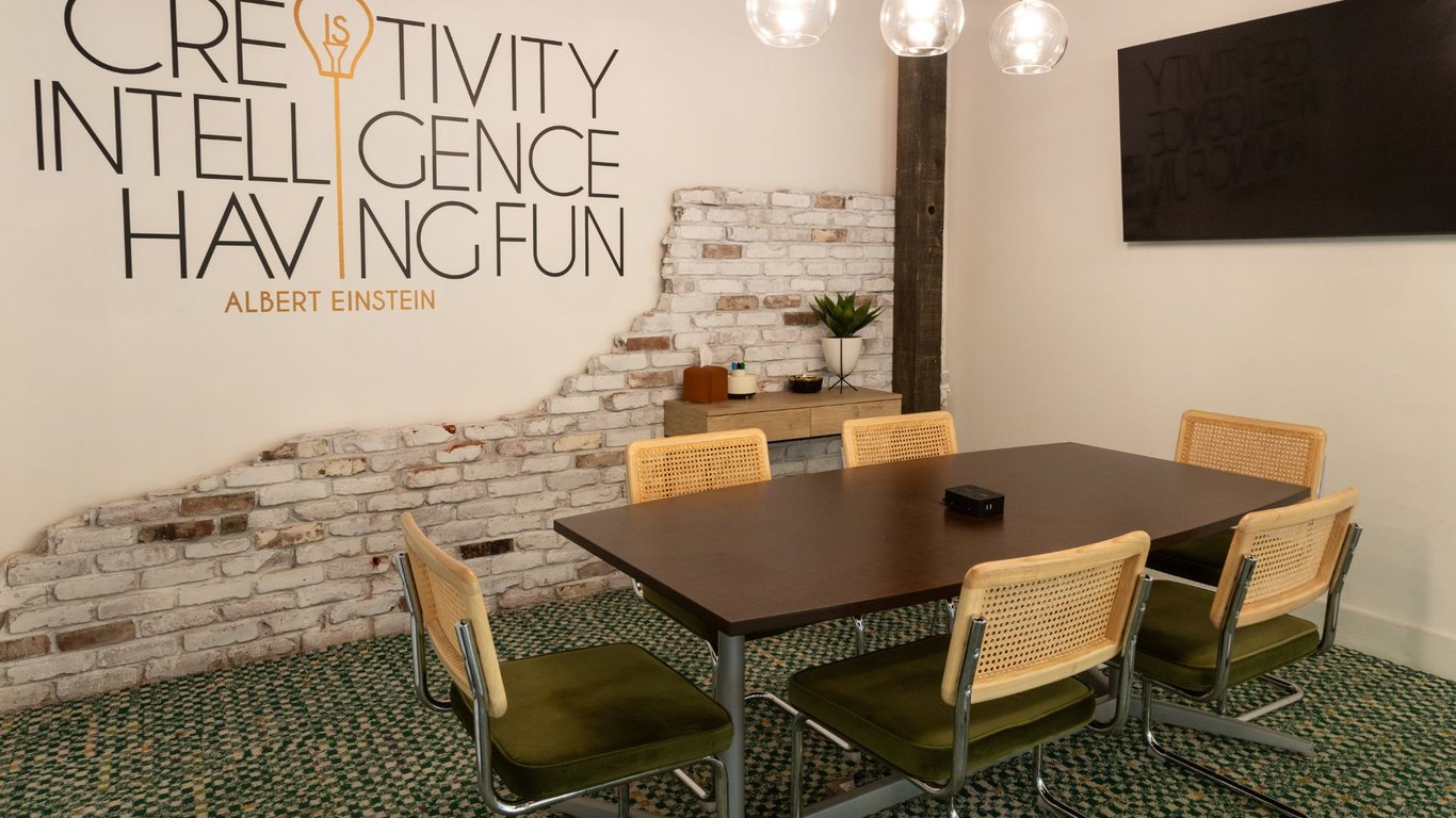 An interior shot of The Bricks