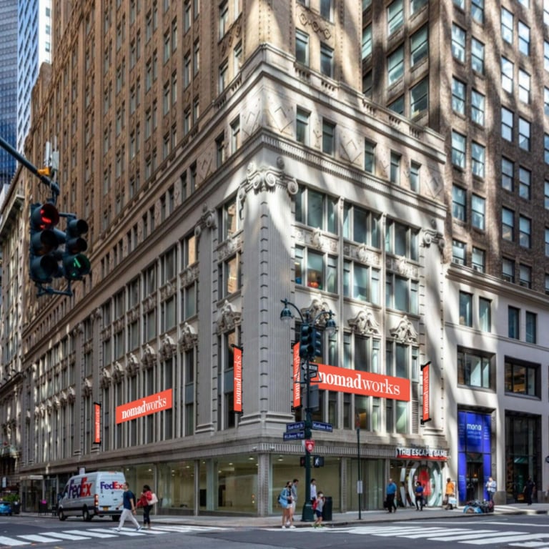 An interior shot of Nomadworks - 295 Madison Ave