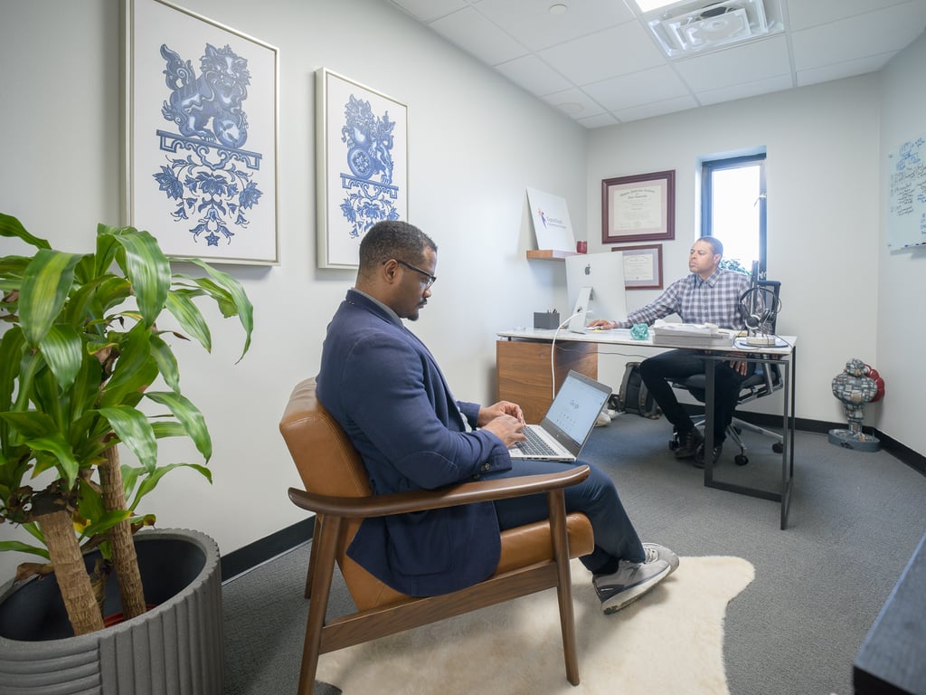 An interior shot of Team Day Office